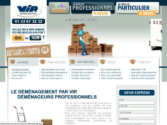 vir-demenagement.fr website preview