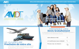 amdt-demenagement.com website preview