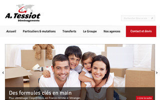 tessiot-demenagement.com website preview