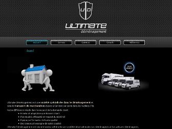 ultimate-demenagement.fr website preview