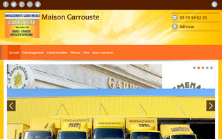 garrouste.com website preview