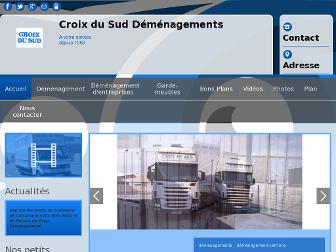croix-du-sud-demenagements.fr website preview