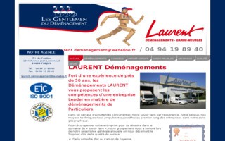 laurent-demenagement.com website preview