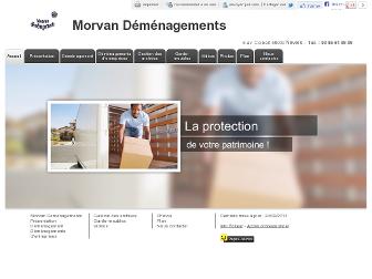 morvandemenagements.fr website preview