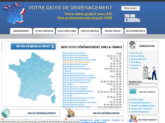 votre-devis-demenagement.com website preview