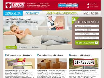 strasbourg.officiel-demenagement.com website preview