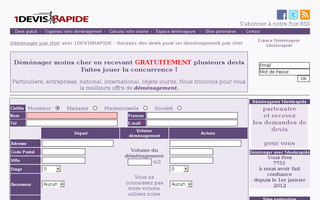 1devisrapide.com website preview