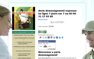 paris-demenagement.fr website preview