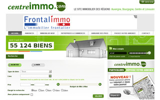 centreimmo.com website preview