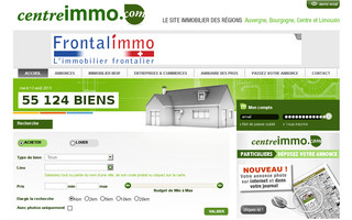 centreimmo.com website preview