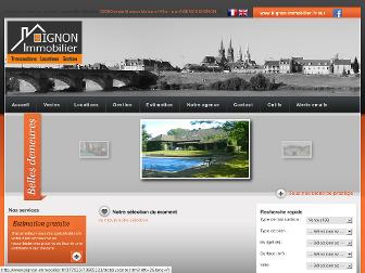 bignon-immobilier.fr website preview