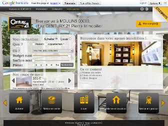 century21pierreimmobilier.com website preview