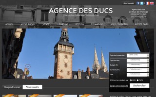 agencedesducs.fr website preview