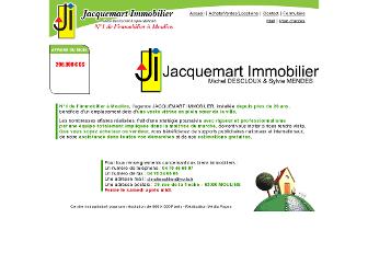 jacquemart-immobilier.fr website preview