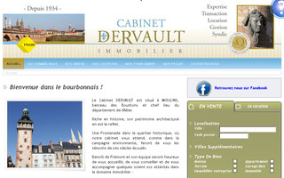 cabinet-dervault.com website preview