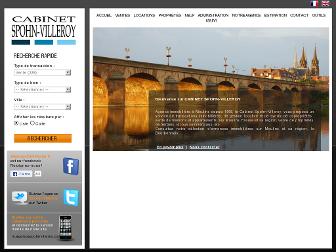 agencespohnvilleroy.com website preview