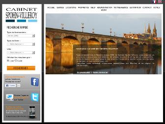 agencespohnvilleroy.com website preview