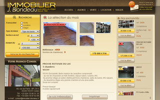 immobilier-blondeau.fr website preview