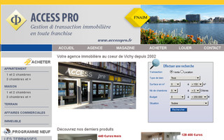 accesspro.fr website preview