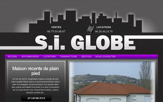 si-globe.com website preview