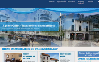 agencegillet.com website preview