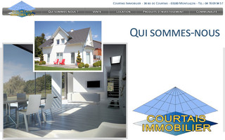 courtais-immobilier.com website preview