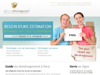 paris.guide-demenagement.com website preview