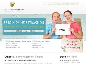 paris.guide-demenagement.com website preview