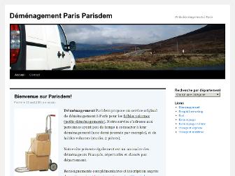 parisdem.com website preview