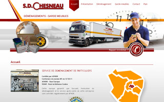 sdchesneau.fr website preview