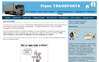 pianotransports.fr website preview