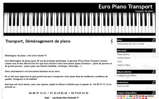 europianotransport.com website preview