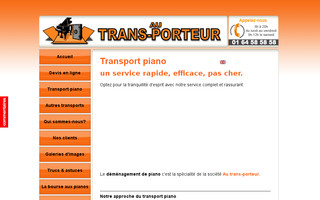 au-trans-porteur.com website preview