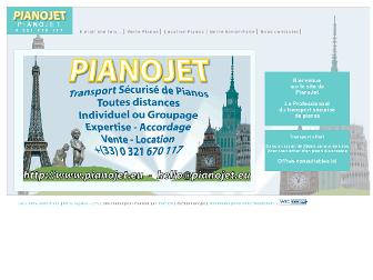 pianojet.eu website preview