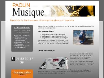 demenagement-piano-paolin.com website preview