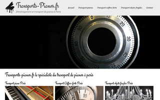 transports-pianos.fr website preview