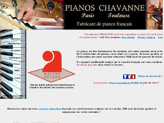 chavanne.com website preview