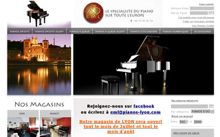 pianos-lyon.com website preview