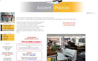 accentpianos.free.fr website preview