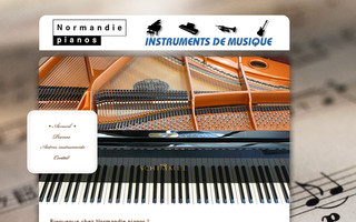 piano-normandie-magasin-instruments-musique-27.com website preview