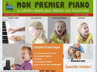 monpremierpiano.fr website preview