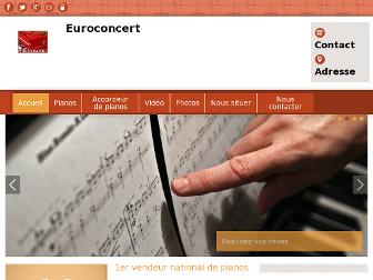 piano-euroconcert-paris.fr website preview
