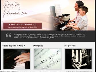 cours.piano.paris.free.fr website preview