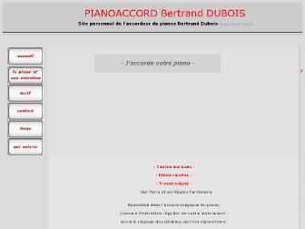 pianoaccord.fr website preview