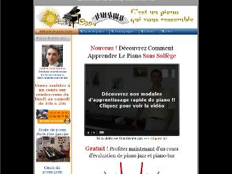 apprendre-le-piano.com website preview