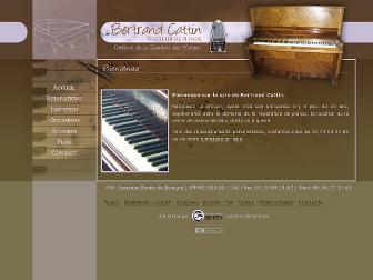 bertrand-pianos-occasions.com website preview