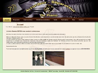 atelier-damien-defieu.com website preview