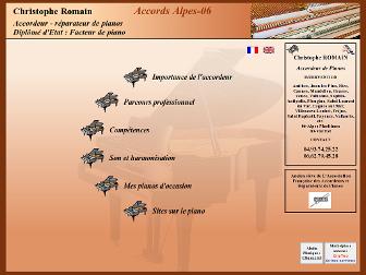 accordeurpianos-romain.fr website preview