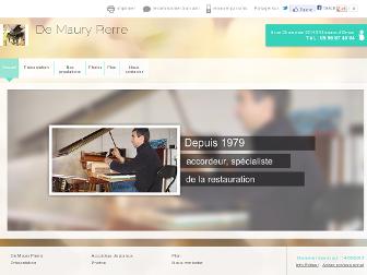 accordeur-piano-demaury.fr website preview