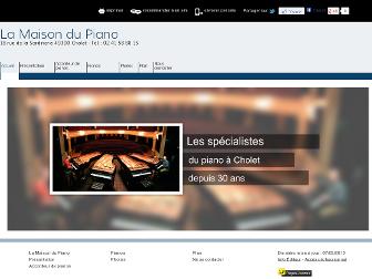 pianos-cholet.fr website preview